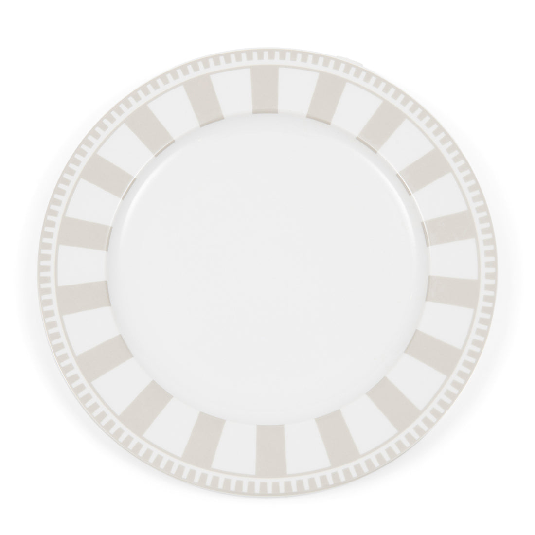 Riviera Maison Dinerbord Wit|Beige - Claymont - Porselein (ØxH) 27x2.5