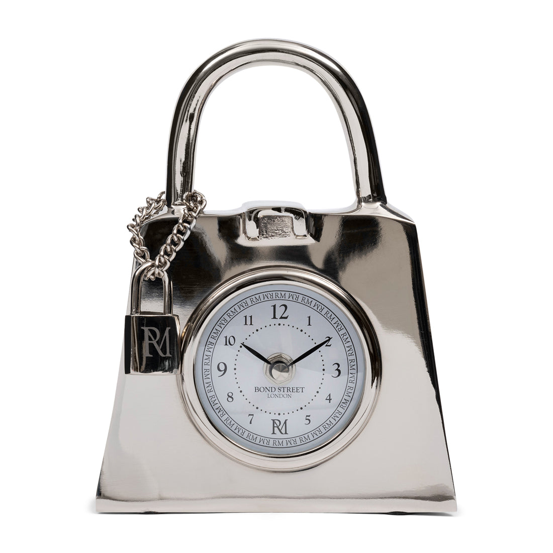Riviera Maison Klok Zilver - Lovely Bag - Aluminium (LxBxH) 5x15x19