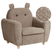 Beliani - MARIBO - Kinderfauteuil - Bruin - Bouclé