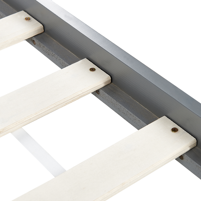 Beliani - TOSSE - Kinderbed - Grijs - 90 x 200 cm - Hout