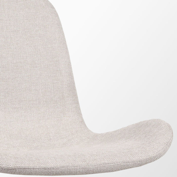 Nolon Nola-Fé Draaibare Eetkamerstoelen Set van 2 Beige - Wit