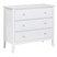Beliani - ASSISI - Dressoir 3 lades - Wit - MDF