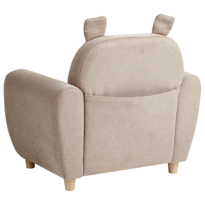 Beliani - MARIBO - Kinderfauteuil - Beige - Stof