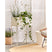 Beliani-TAPIEN-Verhoogde plantenbak-Beige-70 x 30 x 100 cm-Metaal