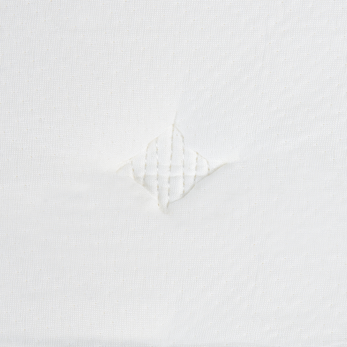 Beliani-DAYDREAM-Pocketveringmatras hard-Wit-160 x 200 cm-Polyester