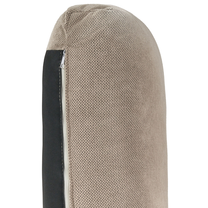 Beliani - SIGGARD - Hoekbank - Taupe - Rechtszijdig - Polyester