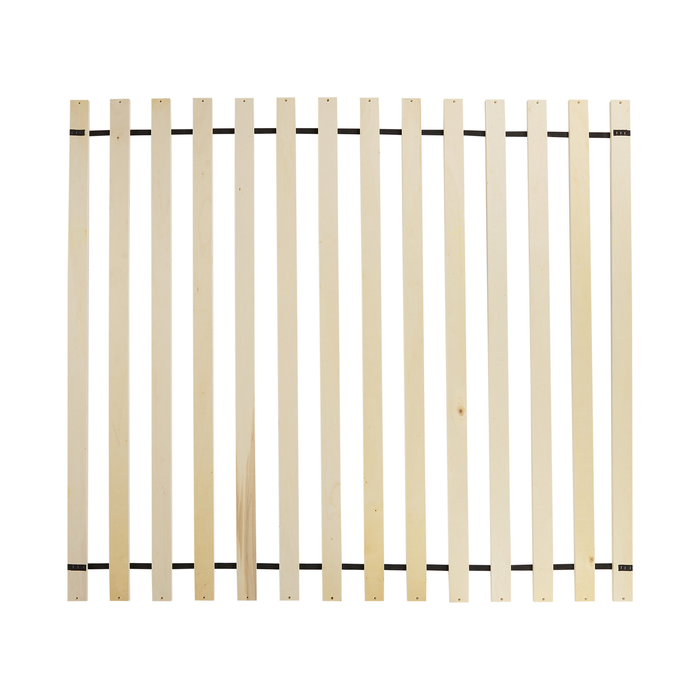 Beliani - VINAY - Tweepersoonsbed - Taupe - 160 x 200 cm - Corduroy