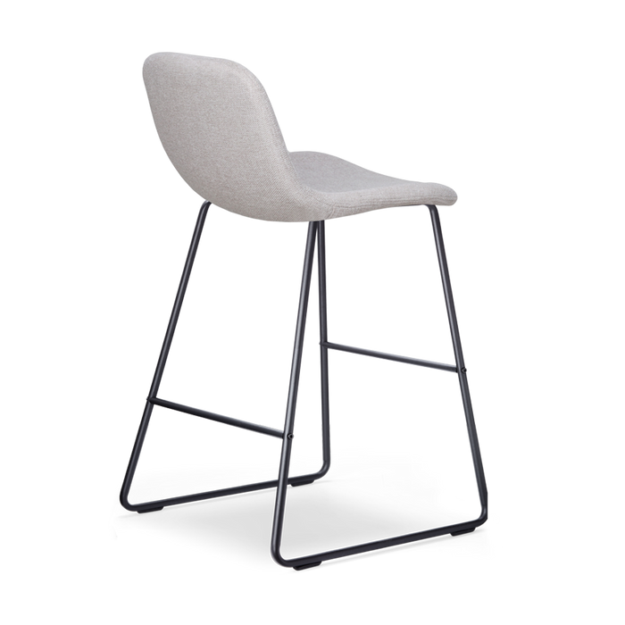 Nolon Nino-Mats Barkrukken Set van 2 - Beige - Zwart - 65 cm