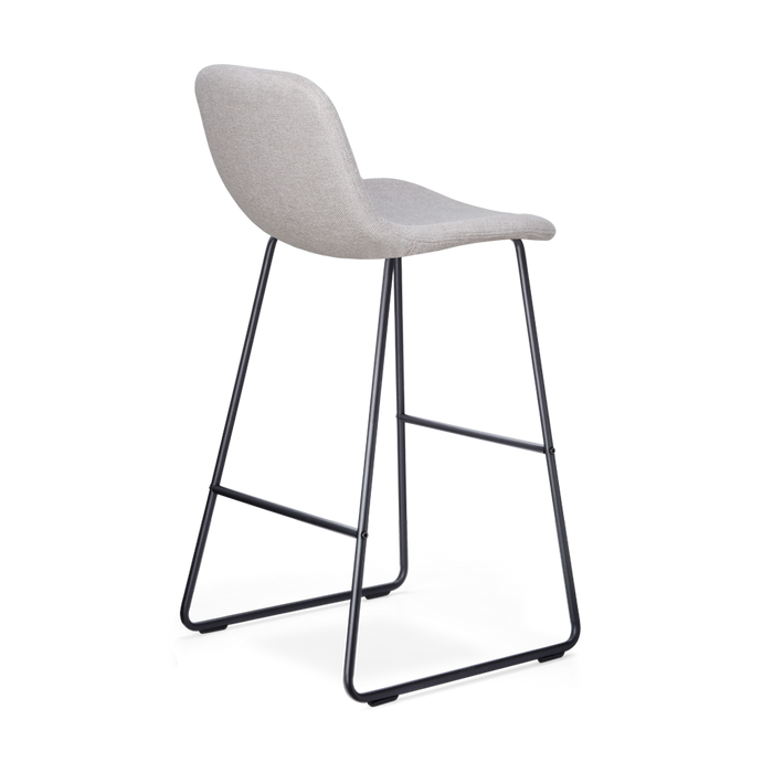 Nolon Nino-Mats Barkrukken Set van 2 - Beige - Zwart - 75 cm