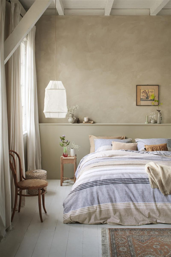 Ariadne at Home Stitches  dekbedovertrek - 200x200|220 - Grijs