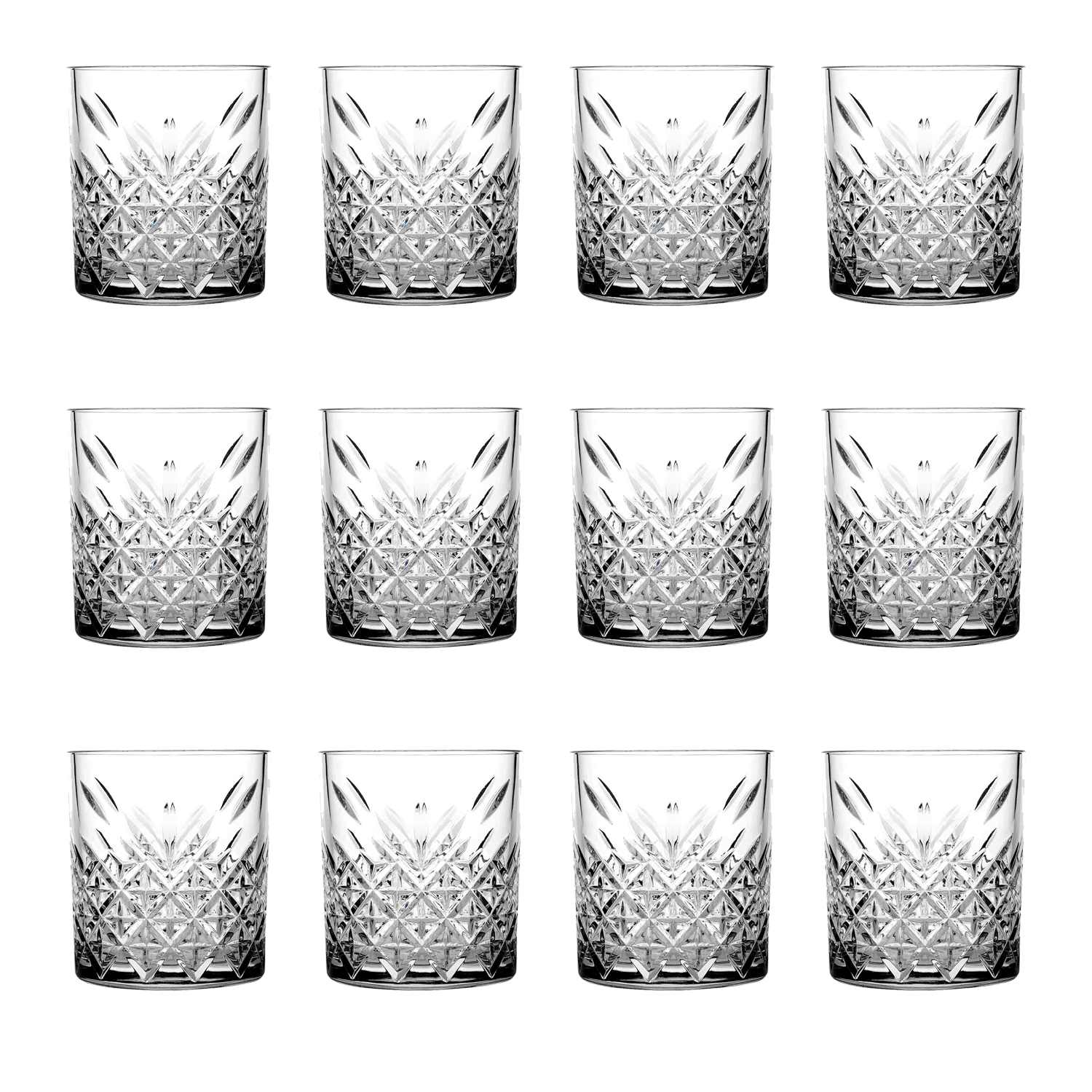 Pasabahce Timeless Waterglas - 35,5cl - 9,6cm - 12 stuks