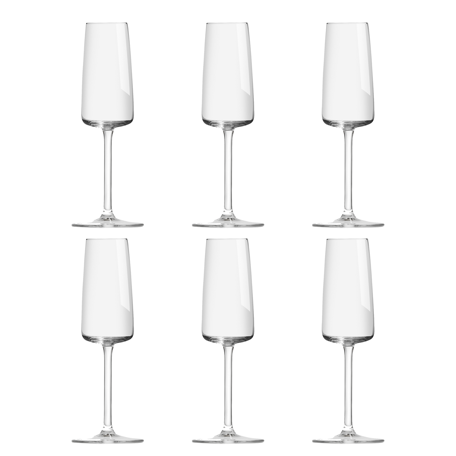 Royal Leerdam - Grandeur - Champagneglazen - 6 stuks - 22 cl