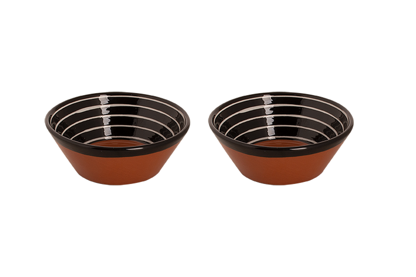 Colori Del Sud - Mezquita - Schaal - 2 stuks - 80 cl - ø 18 cm