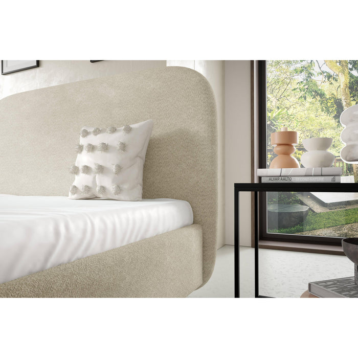 by fonQ Aura Bedframe - 160 x 200 cm - Beige