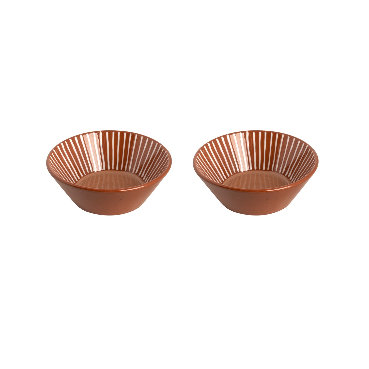 Colori Del Sud - Mezquita - Schaal - 2 stuks - 80 cl - ø 18 cm - Roze
