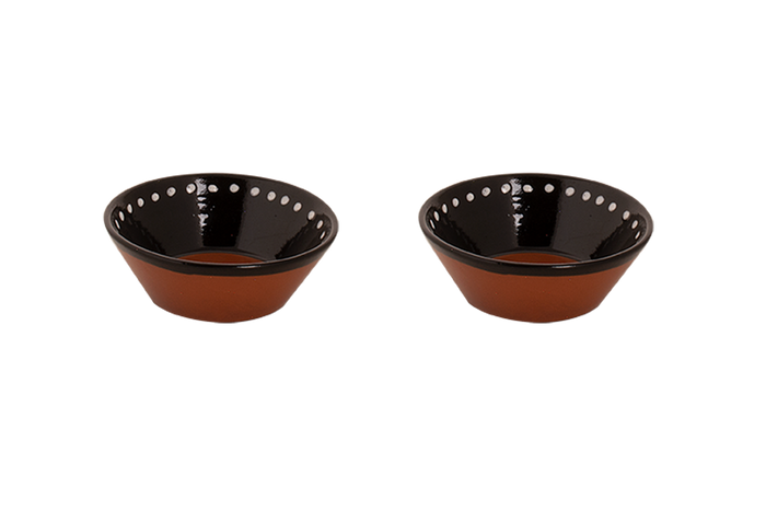 Colori Del Sud - Mezquita - Schaal - 2 stuks - 45 cl - ø 15 cm