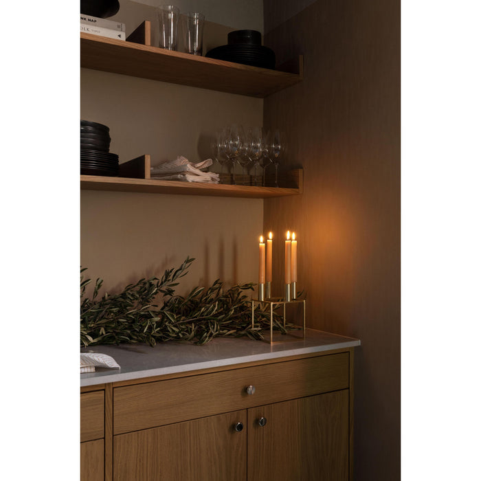 Audo Copenhagen Kubus 4 kandelaar wit