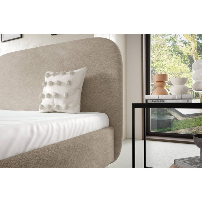 by fonQ Aura Bedframe - 200 x 200 cm - Zand