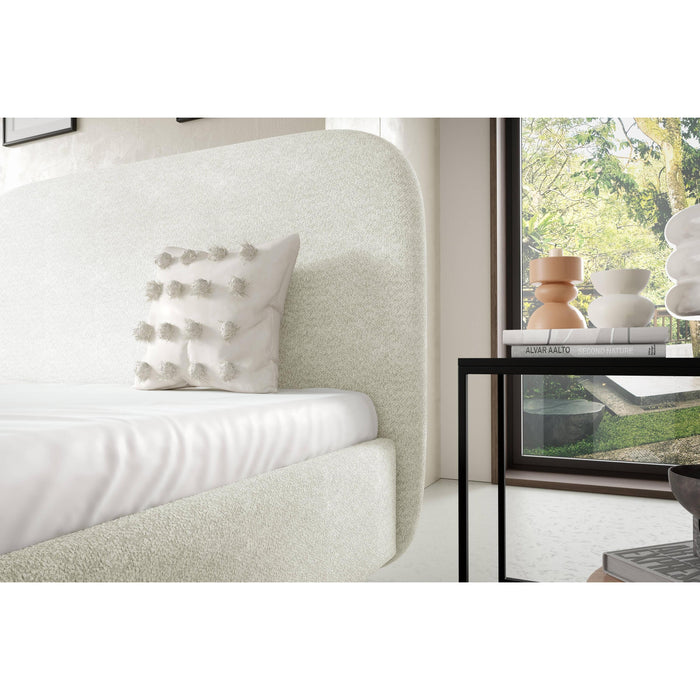 by fonQ Aura Bedframe - 200 x 200 cm - Ivoor