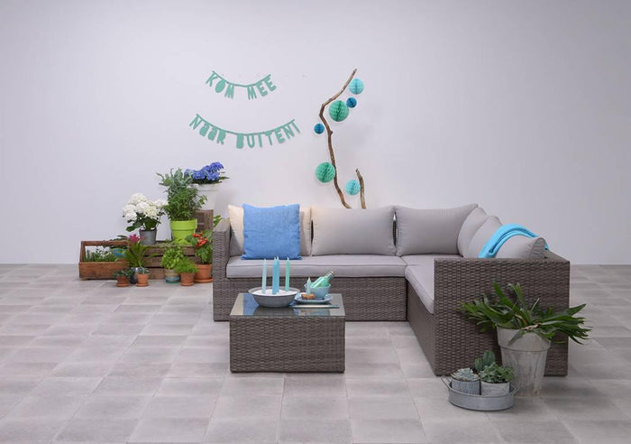 Garden Impressions Montana loungeset 4-delig - new kubu