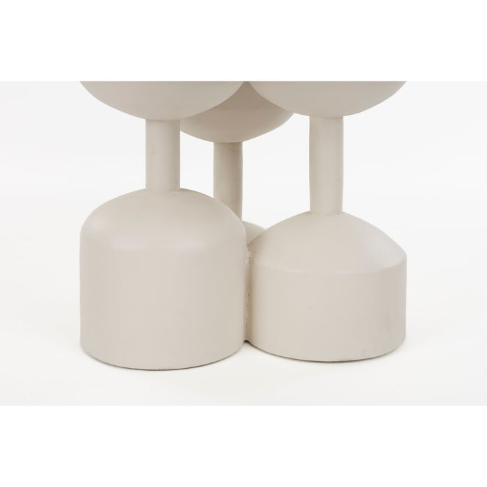 Housecraft Living Dec Bijzettafel Rond 70 cm Beige