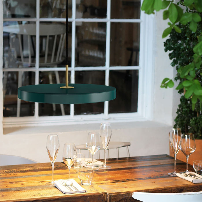 Umage Asteria hanglamp LED medium Ø43 messing|messing