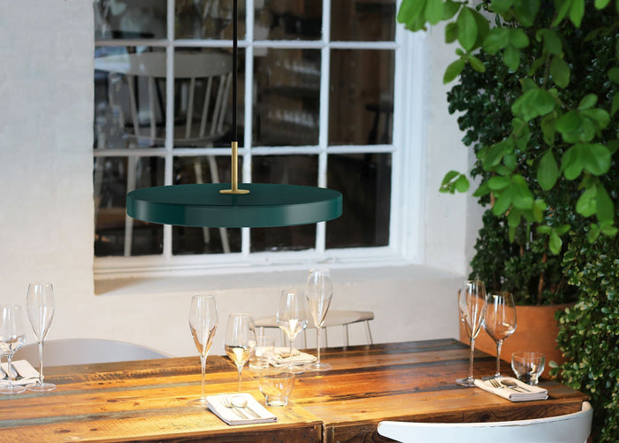 Umage Asteria hanglamp LED medium Ø43 messing|messing