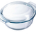 Pyrex - Essentials Ovenschaal Rond met Deksel 2,4 liter
