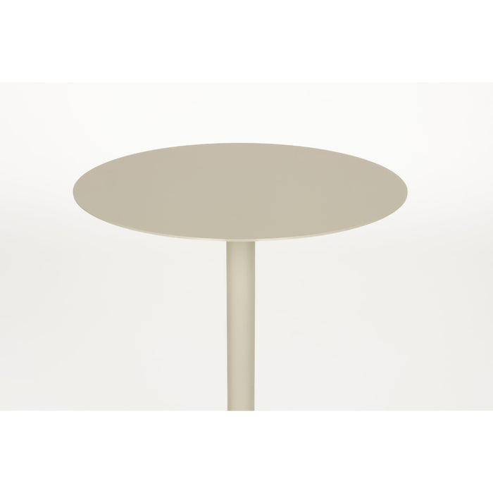 Zuiver Snow Bijzettafel Rond 35 cm Metaal Beige