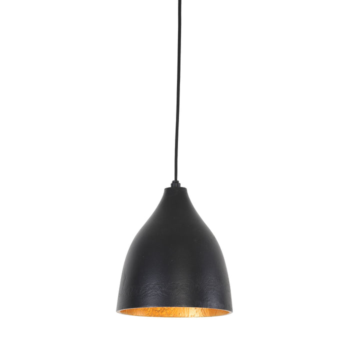 Light & Living Hanglamp Sumero - Zwart|Goud - Ø18cm