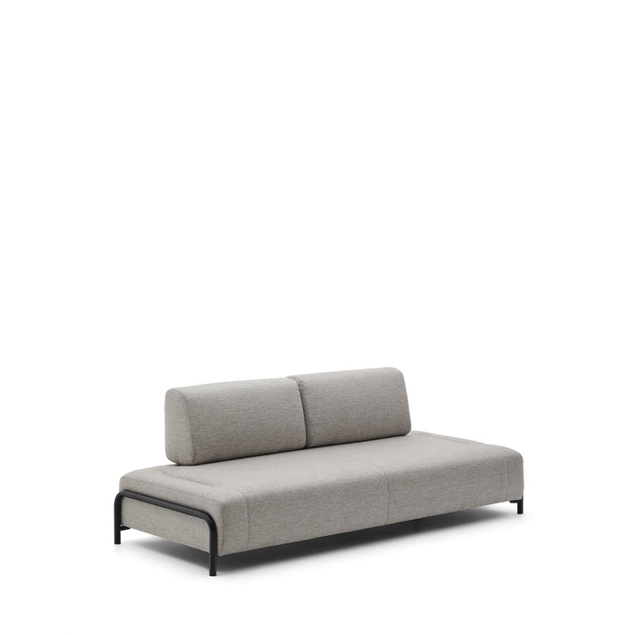 Kave Home - Modulaire 3-zitsbank Compo beige-grijs 232 cm