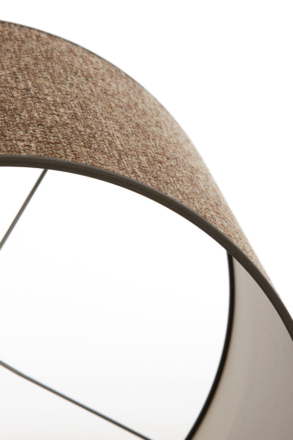 Light&living Kap cilinder 40-40-30 cm SAVERNA donker bruin