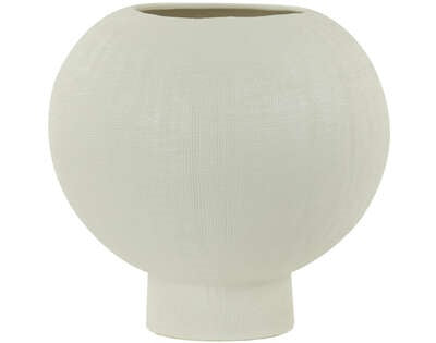 Light & Living Light&living Vaas Ø37x35 cm MAGULI keramiek mat wit