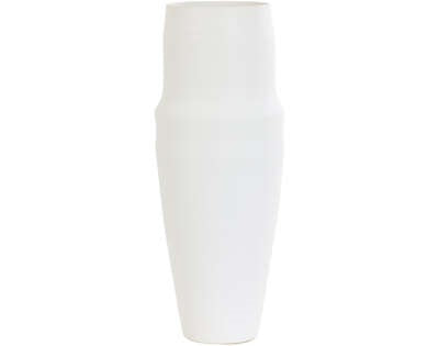 Light&living Vaas deco Ø21x54,5 cm PICACHO keramiek mat wit