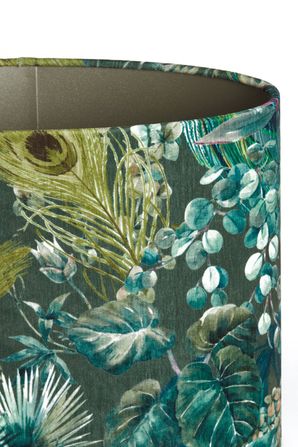 Light&living Kap ovaal recht smal 30-15-25 cm XENIA FLORA groen