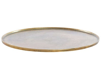 Light & Living Light&living Schaal Ø50x1,5 cm MAES antiek brons