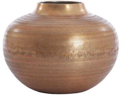 Light & Living Light&living Vaas deco Ø27x20 cm KESI antiek brons