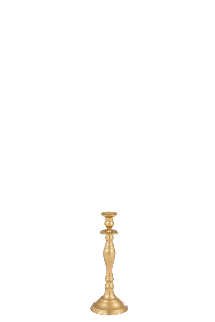 J-Line kandelaar Klassiek Design – aluminium – goud - small