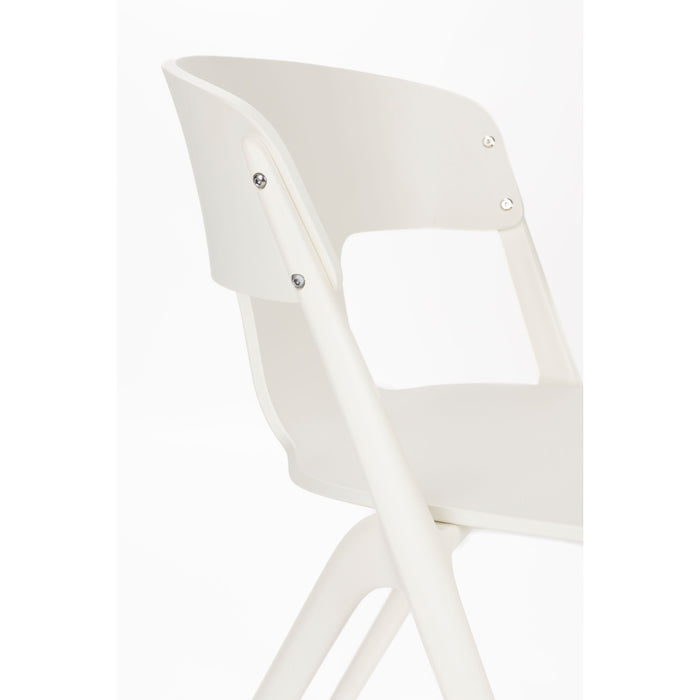 Zuiver Horizon Tuinstoelen Off-White - Set van 4