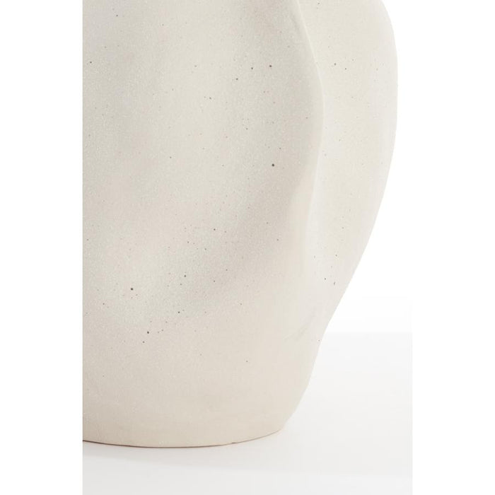 Light&living Vaas deco 33,5x33x22,5 cm SANGULI keramiek crème