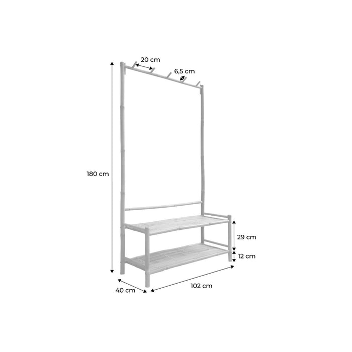 sweeek - Halmeubels, kapstok, handdoekenrek