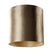 QAZQA Velours lampenkap brons met gouden binnenkant 40|40|40