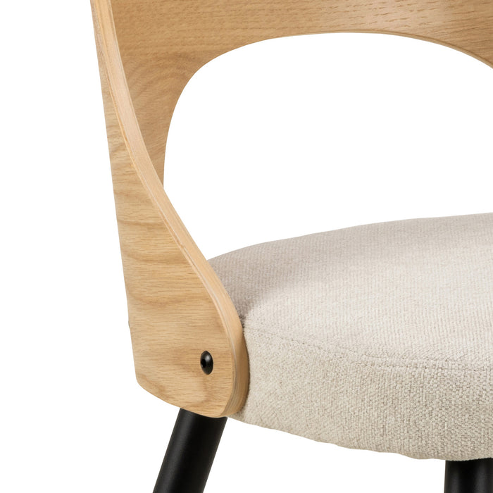 by fonQ Kaja Eetkamerstoel - Beige