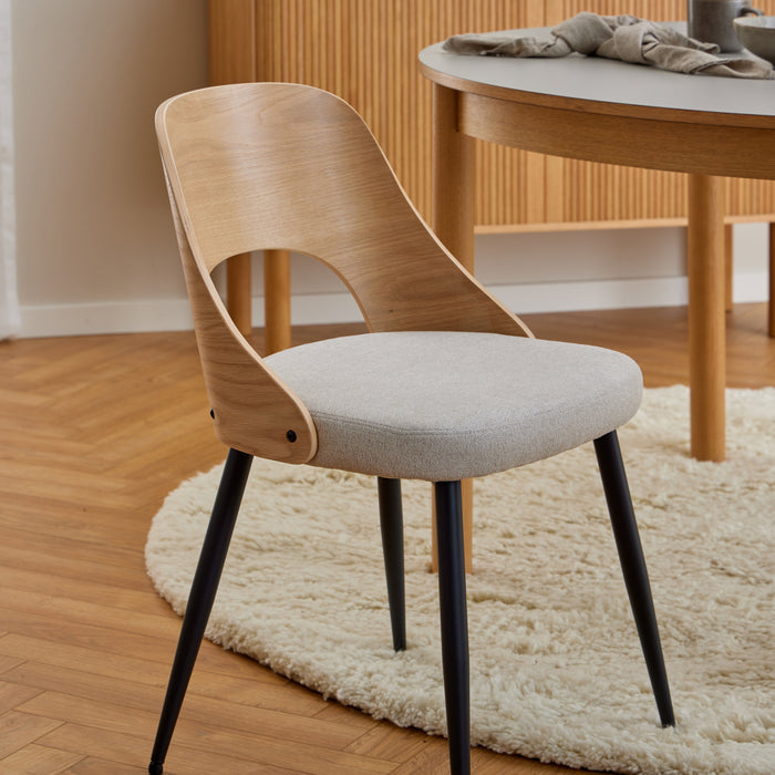 by fonQ Kaja Eetkamerstoel - Beige