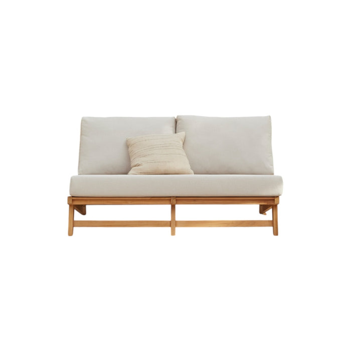 Tikamoon - 2-zitstuinbankje Olia van teakhout