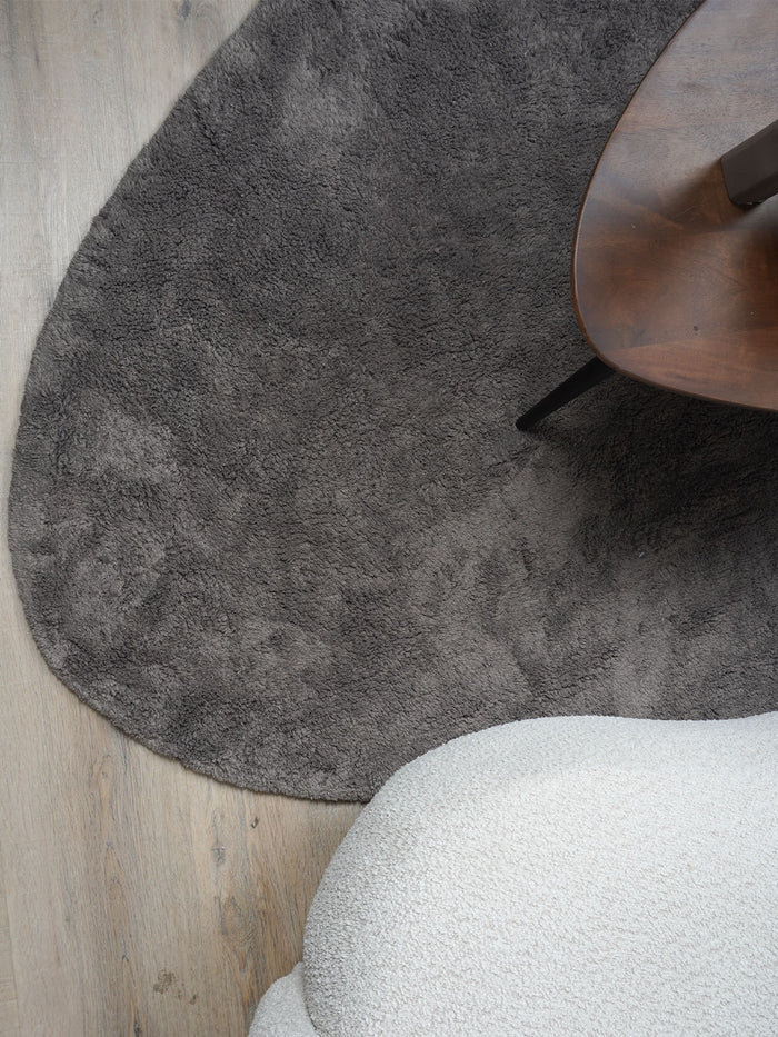 Veer Carpets - Wasbaar Vloerkleed Beach - Grey 160 x 230 cm