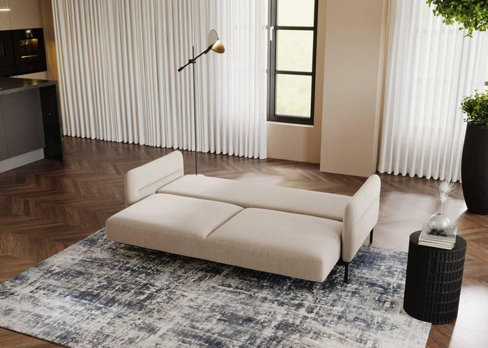 NADUVI Collection 3-zitsbank Selene met poef