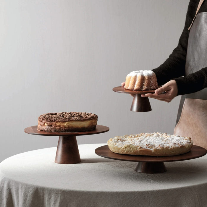 ASA Wood Taartplateau Acacia Hout Bruin 35cm