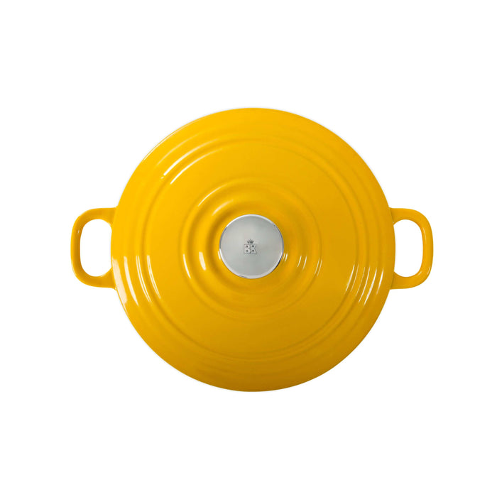 BK Bourgogne braadpan 24cm - sunny yellow - emaille - inductie