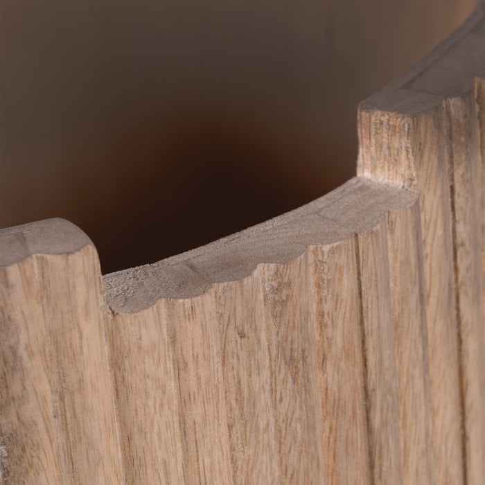 Lewis & Loft Bijzettafel Lonne - FSC® mangohout – Rond ⌀40 – Naturel